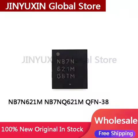 2Pcs 100% New NB7N 621M NB7NQ621M NB7N621M NB7NQ621MMUTWG QFN-38 hdmi retimer ic xbox serie Original