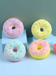 1入組甜甜圈解壓玩具適用於減壓(隨機色)