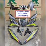 Cover Set Rapido Y15ZR V2 Yamaha Year 2019 Red Cyan Color Ysuku Accessories Motor Y15 Black Doxou Edition Matt Grey 2k19