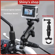 Gopro Action Cam Bracket Motorcycle Camera Holder 360 Rearview Mirror