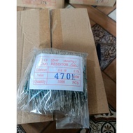 Resistor 1/4w 470k per bag