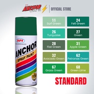 DPI Anchor Standard Green Color / 400ml Spray Paint / Cat Sembur / Warna Hijau Anchor Spray Paint Ca