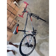 ⊕Mature road bike 3x7 speed 27.5 free taillight and tools