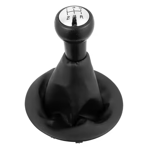 for Peugeot 206 207 106 107 309 407 Citroen C3 C4 5 Speed Gear Shift Knob with Dust Jacket Boot Shif