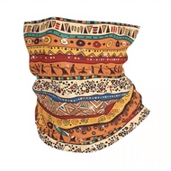 [Bandana Neck Gaiter] Thin Bandana Neck Gaiter - Tribal Patterns Wrap Scarf Headband Neck Cover