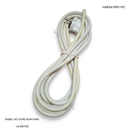 Cable BUNTING Cable AC cord 220v Cable Power AC Cord Buntung1.8Meter Plug Cable 1.8M