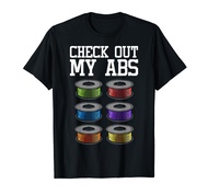 Funny 3D Printing Designs For Men Women ABS Printer Filament T-Shirt