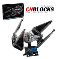 75382 Star Wars TIE Interceptor Starfighter Ultimate Collector Series Building Blocks Kids Toys Boys