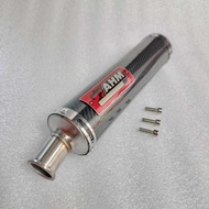 AHM Exhaust for ninja 150 ss rr 2stroke carbon high quality