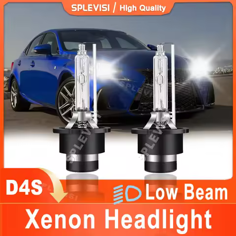 2x D4S Xenon Lamp HID Bulb Headlight Low Beam 6000K White Fit For Lexus IS 300h 2013 2014 2015 2016 