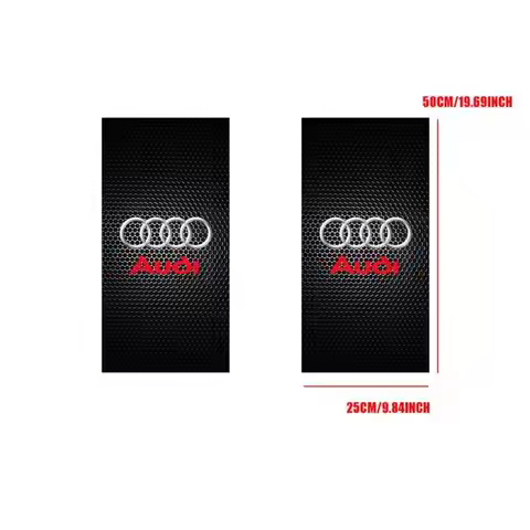 Car Center Pillar Waterproof Badge Sticker Auto Door Pillar Decoration For Audi Sline A1 A3 A4 A4L A