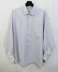 DAKS LONDON แท้ อก51 เสื้อเชิ๊ตแขนยาวคลาสสิกสปอตหรู