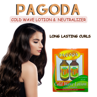 Pagoda Cold Wave Lotion   + Neutralizer For Hair Curling Style