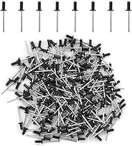 Pack of 120 Painted Blind Rivets 4.0 x 12 mm Aluminium Blind Rivets DIN 7337 Dome Head Steel Mandrel