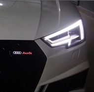 Audi 鬼面罩章 led 燈