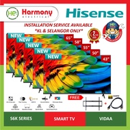 HISENSE 50" Smart TV 50E6K 4K UHD Dual Band Wifi E6K SERIES