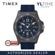 Timex Gent TMTW2V40300X6 Expedition North® Freedive Ocean 46mm Recycled Fabric Strap Solar-Powered Watch