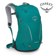 【Osprey 美國】Hikelite 18 輕量網架背包 附防水套 冒險綠｜登山健行背包 多功能運動背包
