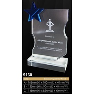9130 Exclusive Crystal Plaque & Souvenirs Trophy Plaque | 9130 Plak Kristal Eksklusif & Plak Piala C