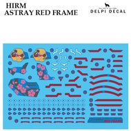 [DELPI DECAL] 160  HIRM RED FRAME GUNDAM WATER SLIDE DECAL