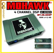 MOHAWK M1 Series Car Audio 4 Channel Plug &amp; Play DSP Amplifier - M1-48.4DSP