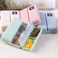 authentic 1PC Weekly Pill Box 7 Days Foldable Travel Medicine Holder Pill Box Tablet Storage Case Co