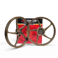 MUTAKIN Mags 522 Honda ultra-thin Wave110 XRM 110 RS125 DASH Front Disc Brake 1.4 or 1.6*17 4 holes 