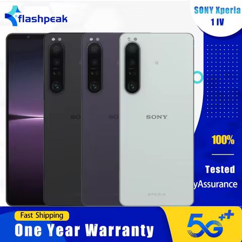 Original Sony Xperia 1 IV 5G Mobile Phone Japan Version 12GB RAM 256GB ROM NFC 6.5" 12MP 4K@120fps O