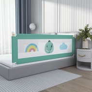 Pakey Khung Giường Trẻ Em Thêu Cỡ Lớn Ngăn Ngừa Rơi Chống Trượt Bảo Vệ Trẻ Em Khi Ngủ Trên Giường