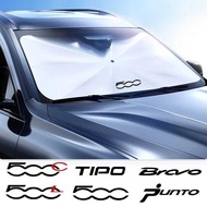 Car front windshield for Fiat 500 500e ALBEA DOBLO CRONOS PUNTO UV protection sunshade car accessori