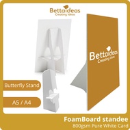 BETTAIDEAS Foam Board / PVC Board Table Standee Butterfly Stand