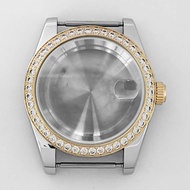 Vỏ đồng hồ bằng thép không gỉ 39mm được sửa đổi với các bộ phận Đồng hồ cho bộ máy nh35/36