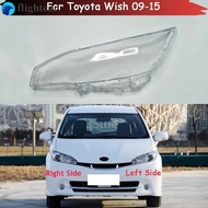 （FT）Front Headlight lens cover Headlamp lens cover cap For  Toyota Wish 2009 2010 2011 2012 2013