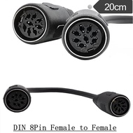 8-Core Large DIN 8Pin Female Large din 8p Cable din 8pin Female to Female Signal Audio Cable