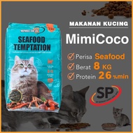 Makanan Kucing MIMICOCO 10kg &amp; 8kg   / Kucing Pasti Makan / Ikan Tuna dan Ayam /  Laut Asli / Cat Food / Pets (10KG &amp; 8KG))