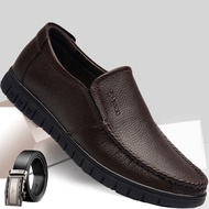 Giày Lười Da Bò Nam Cao Cấp Da Chuẩn Kiểu Dáng Sang Trọng Quý Ông GD20