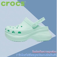 【รับประกันของแท้ 100%】CROCS CLASSIC CLOG Men's and Women's SANDALS 206302รองเท้าแตะและรองเท้าแตะระบายอากาศกันลื่น