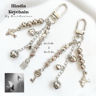 GANTUNGAN Hindia Keychain Doves | Hindia Everything U Are Album Keychain | Hindia All Songs of Love 