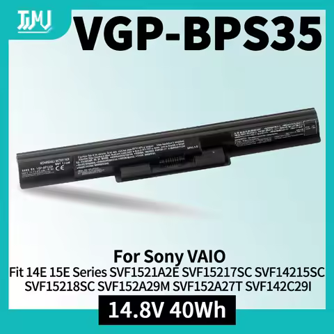 VGP-BPS35A Battery for Sony VAIO 14E 15E Series SVF1521A2E SVF15217SC SVF14215SC SVF15218SC SVF152A2