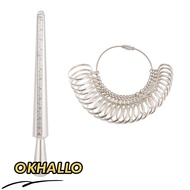 OKHALLO Finger Ring Sizer Accessories Measure Stick Professional Ring Sizer Tool