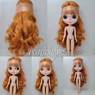 Blythe Reject Doll Original Body RBL With Logo-Golden Brown Hair