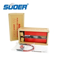 Souer เพียวซาย 12V 2000W เต็ม Suoer Solar Energy System 2000 Watt Pure Sine Wave Inverter (รุ่นใหม่ 