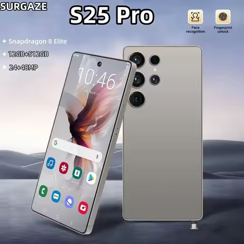 2026 NEW S25 Pro Smartphone Ultra intelligent 4G 5G dual card dual standby Android system 12GB+512GB