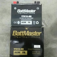 BATTMASTER YTX12-BS AGM BATTERY