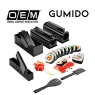 Sushi Maker Set 10 Pieces Kit Plastic Sushi Set of Tools Kitchen Tools/Sushi Set/Sushi Mold/Rice Bal