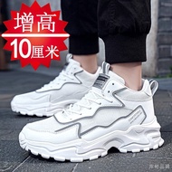 Summer Mesh Breathable Inner Heightening 8cm Men's Shoes 10cm Mesh Thick-Soled High-Top Shoes Men's 