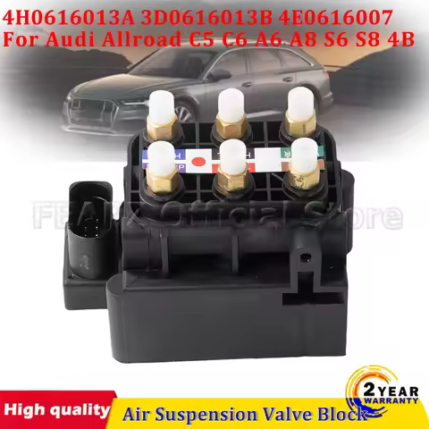 4F0616013 4H0616013A 3D0616013B 4E0616007 4E0616007D 1Pc Air Suspension Valve Block For Audi Allroad