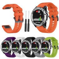 5S 6X HR Fenix 26 Easy 3 Garmin Strap Release 6 6S Wrist for Bands Quick 5 for Watch Silicone 3 mm Band 22 Fenix 5X Fit