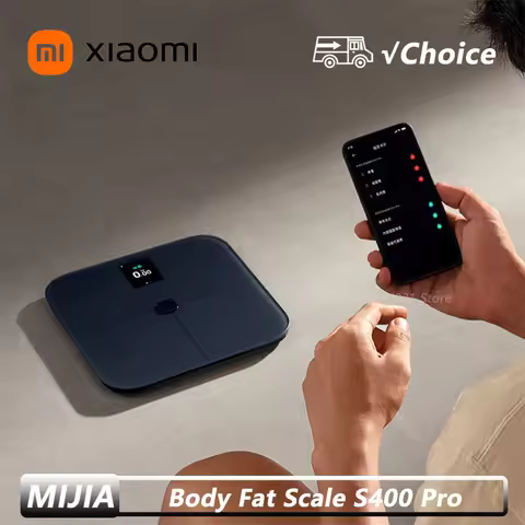 Xiaomi Mijia Body Fat Scale S400 Pro 3.5in TFT Color Screen Bluetooth5.1 Smart Home Body Composition