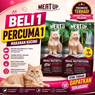 CAT FOOD | ADULT Cat Food | MEAT UP | Buy 1 Free 1 | Dry Cat Food | Complete Nutrition